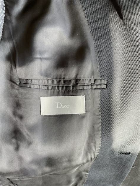 dior homme suit sizing|authentic Dior suits.